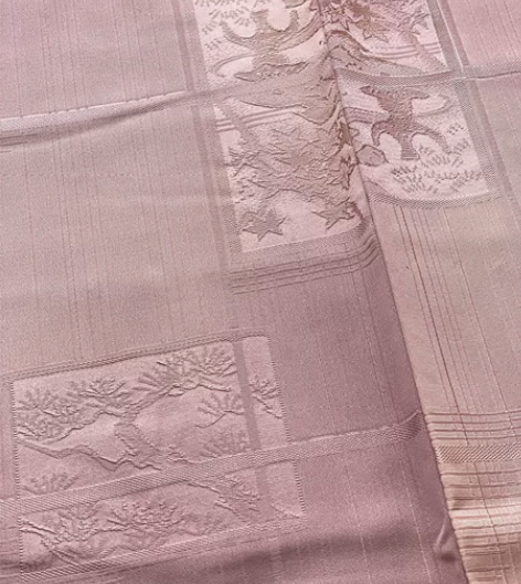 kiya喜屋晕染庭院织花小纹 材质：正绢哑...