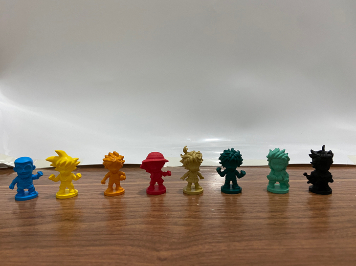 正版 七龙珠人偶 海贼王 火影忍者 英雄学...