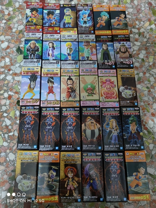 眼镜厂海贼王WCF  龙珠WCF 全新未拆封