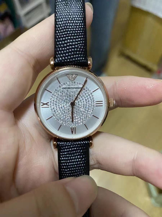全新 阿玛尼满天星女表 99包邮转手