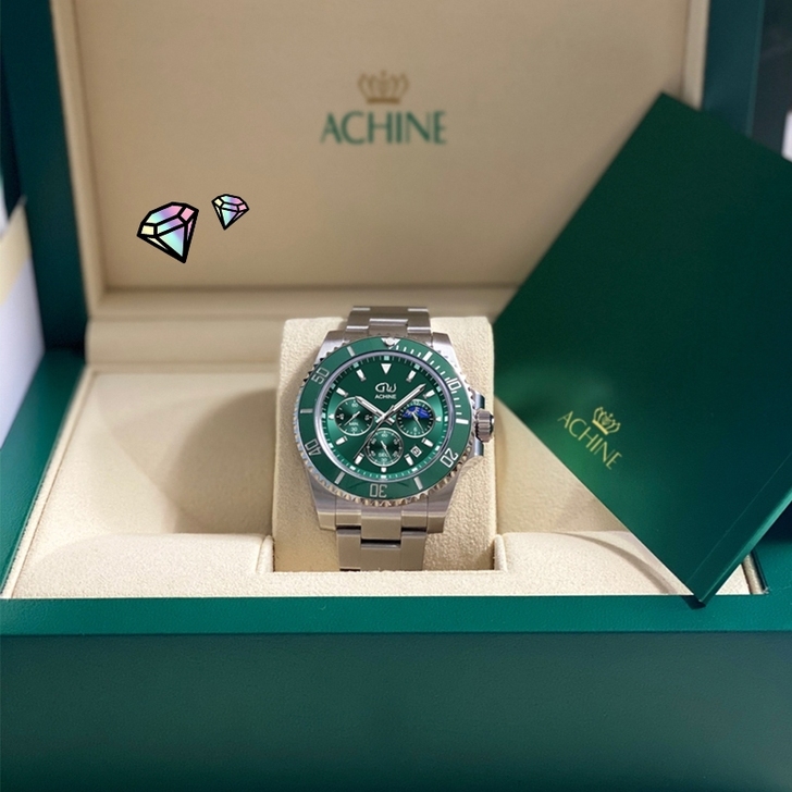 亚地亚YADIYA绿魔鬼男士手表