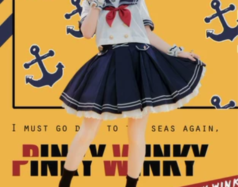 【Deep Blue】Lolita制服海军...