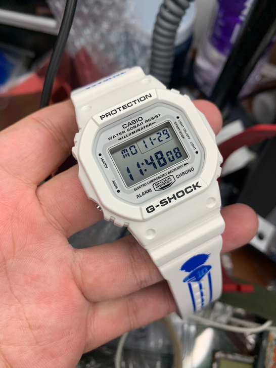 dw-5600 联名 方块 足球小将