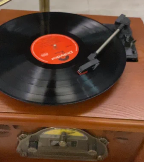 家乐声 仿古大喇叭 古典留声机 复古实木电...