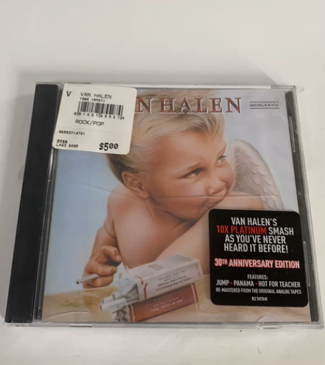 美版 全新未拆 VAN HALEN 范海伦...