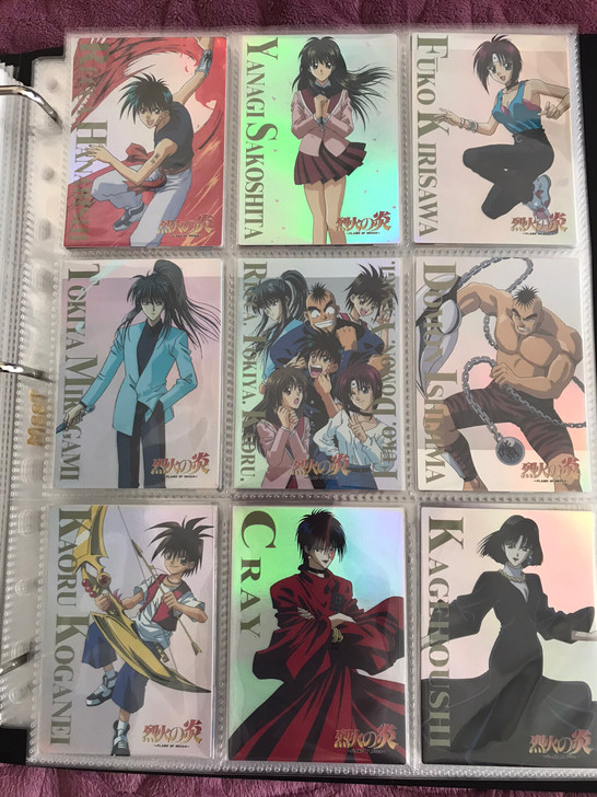 日版 烈火之炎 直角收藏卡