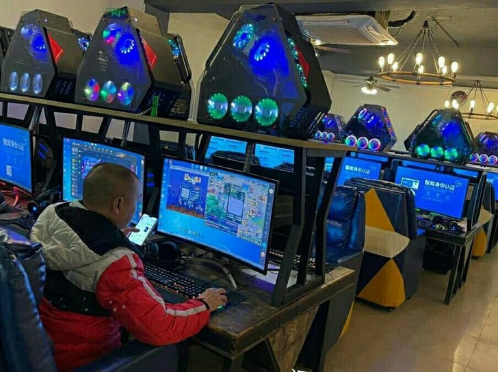 亏本价网咖电脑60万跑分八核电脑主机网吧i...