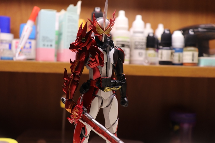 shf 圣刃 saber 勇气之龙 重涂
