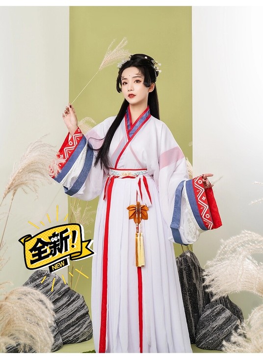 斜塘衣庄【逍遥仙】晋制交领男女同款情侣汉服...