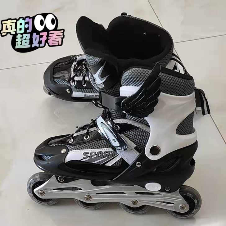 朋友俱乐部不做了 全新轮滑鞋低价出
