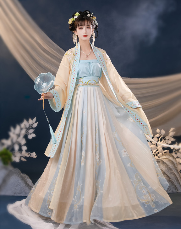 汉服女宋制长禙子齐腰襦裙