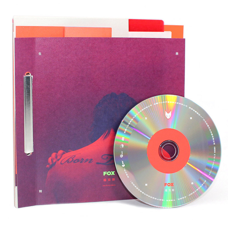 正版 福克斯 首张实体专辑 生来如此 CD...