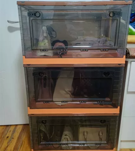 全新包邮！收纳箱收纳家用衣服被子整理箱大号...