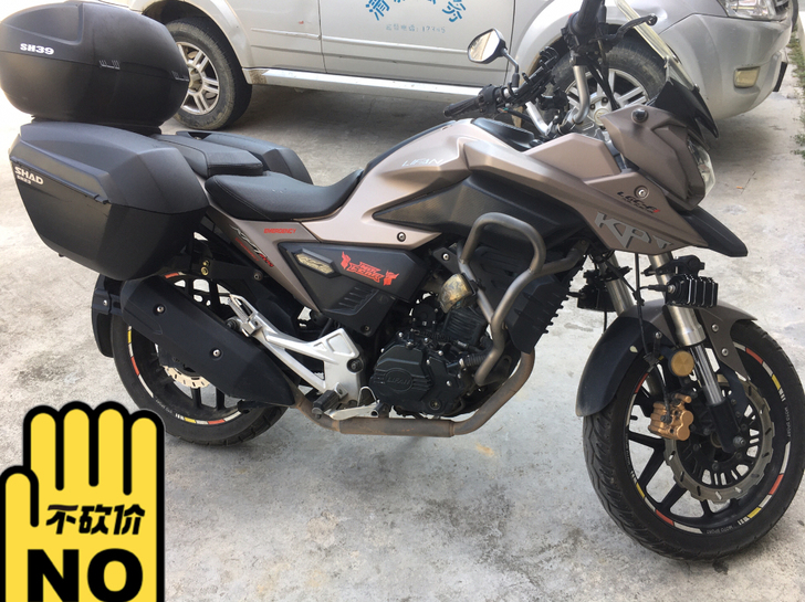 17年力帆KPT200摩托车，3.1万公里...