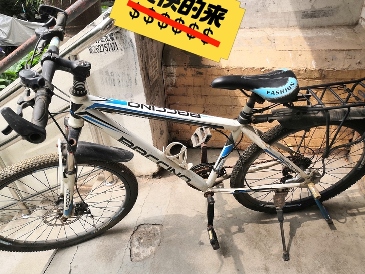 孩儿上学骑行了一年