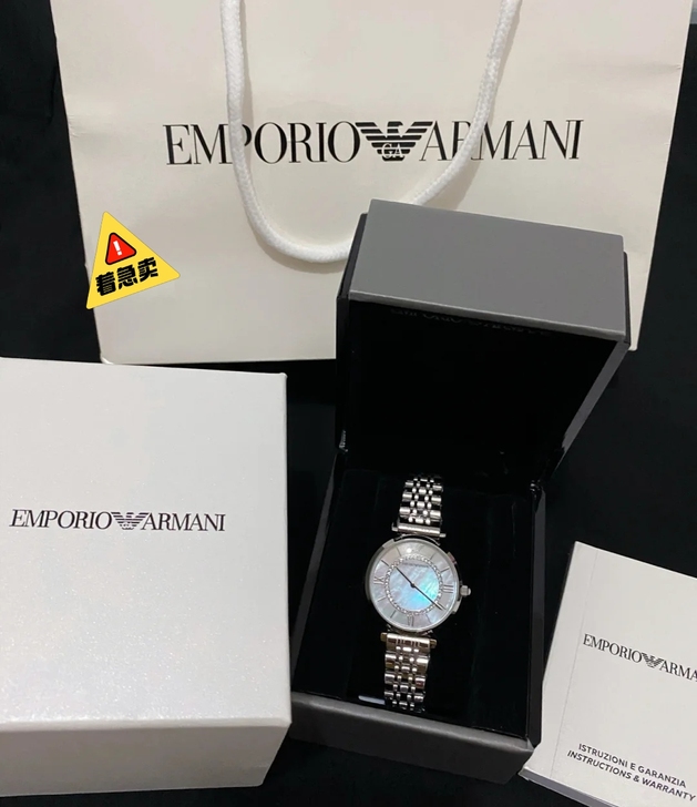 阿玛尼摩天轮AR1908明星同款手表，包装...