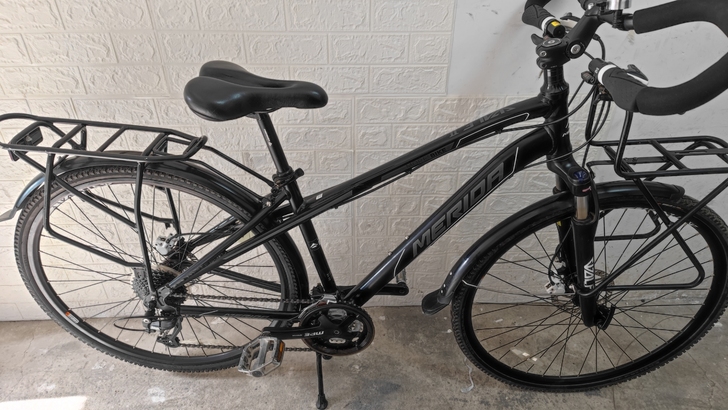 美利达野狼2旅行车自行车   成色图片实拍...