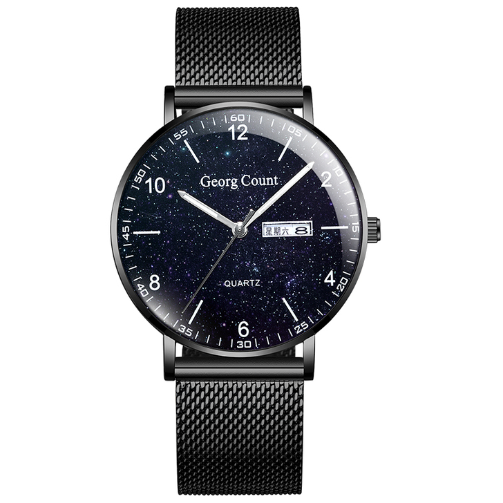 高中休闲简约全自动机械表初中潮流学生手表男...