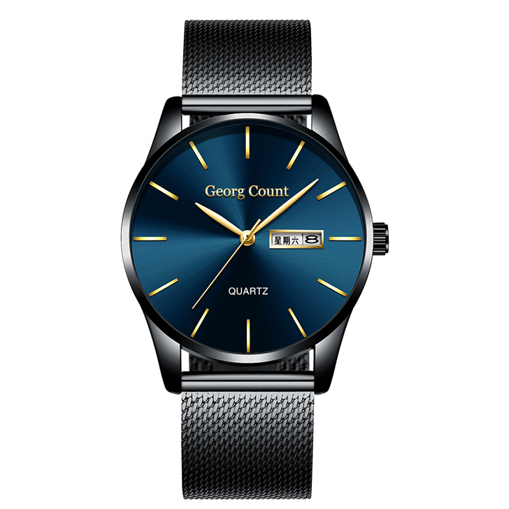 【狂欢价】手表男士2019新款概念防水石英...