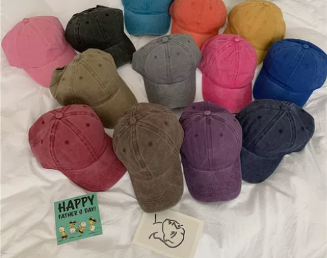 棒球帽 鸭舌帽棒球帽韩版百搭复古做旧水洗时...