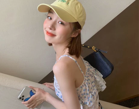 小清新学院风帽子女夏季字母刺绣鸭舌帽棒球帽...