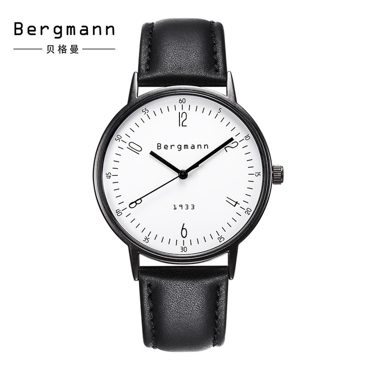 Bergmann贝格曼德国男士手表包豪斯情...