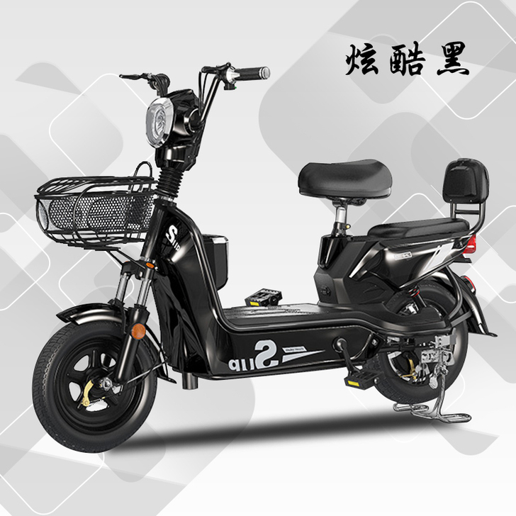 新国标爱玛小鸟同款电动自行车小型电瓶车长跑...