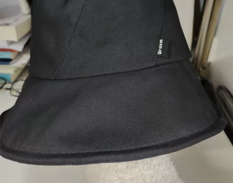 黑色渔夫帽，因为不适合我买来一次都没戴过[...