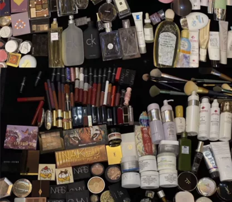 彩妆断舍离 彩妆F袋 彩妆 随机发 美博退...