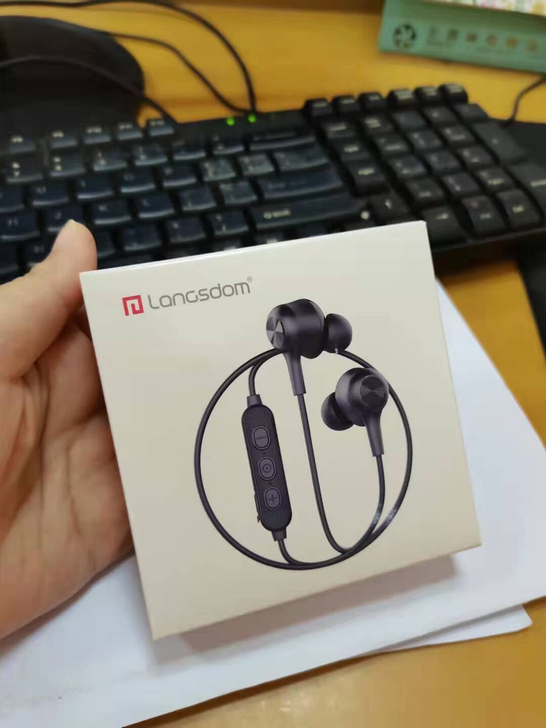 兰士顿 L17B蓝牙耳机 挂脖式运动跑步 ...