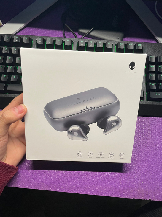 ALIENWARE/外星人 太空灰蓝牙耳机