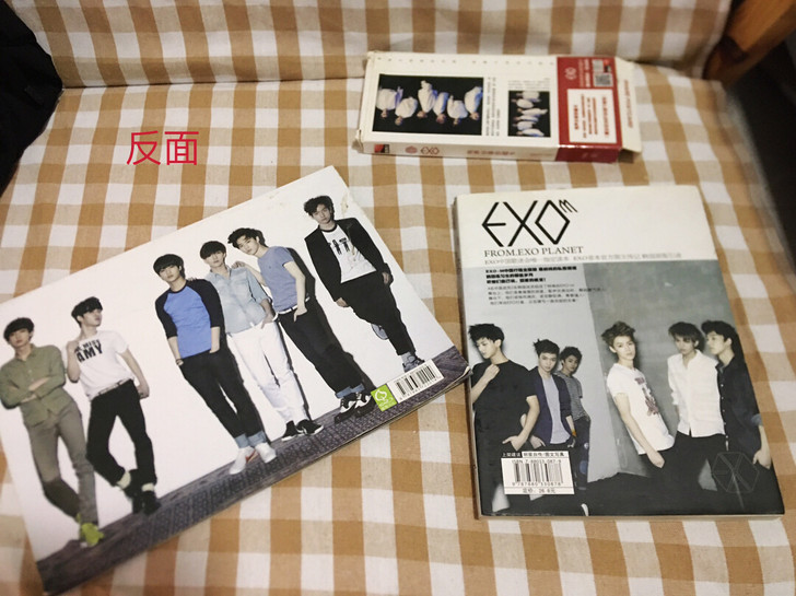 EXO刚出道时期卡片明星片写真杂志书籍