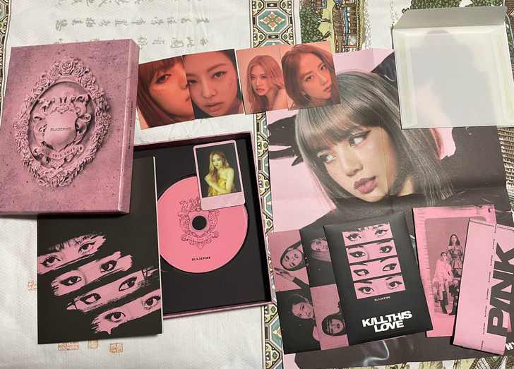 Blackpink葬爱粉版专辑 粉墨