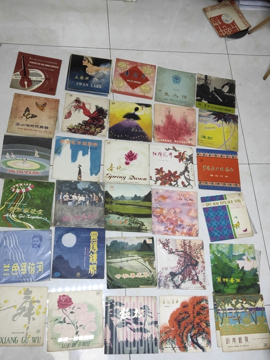 10寸民族音乐黑胶唱片50元一张起步