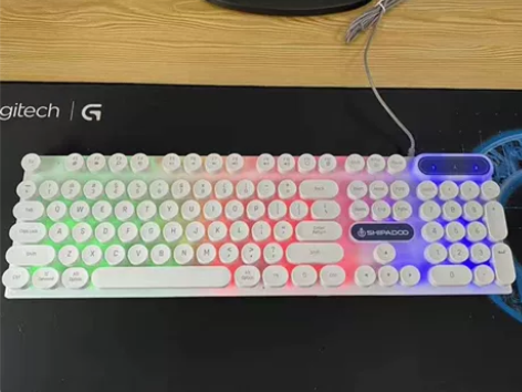 【36.9元一套包邮】键盘鼠标套装发光机械...