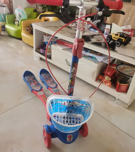 迪士尼（Disney） 蛙式滑板车儿童剪刀...