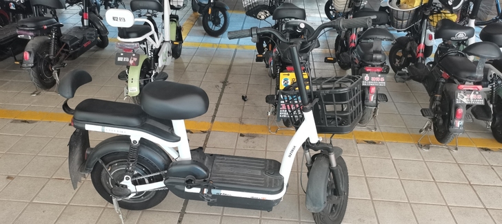 雅迪，今年五月份买的，大学城广工校区禁骑电...