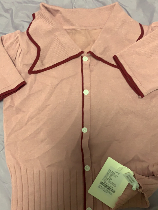 全新短袖针织衫，可外搭可内穿，均码。