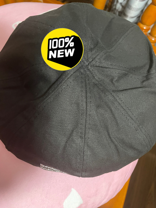 全新 杨同学黑色八角帽，带吊牌