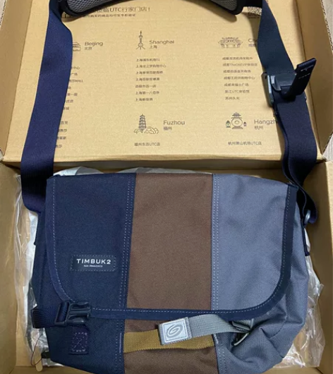 TIMBUK2邮差包单肩包男潮流防泼水反光...