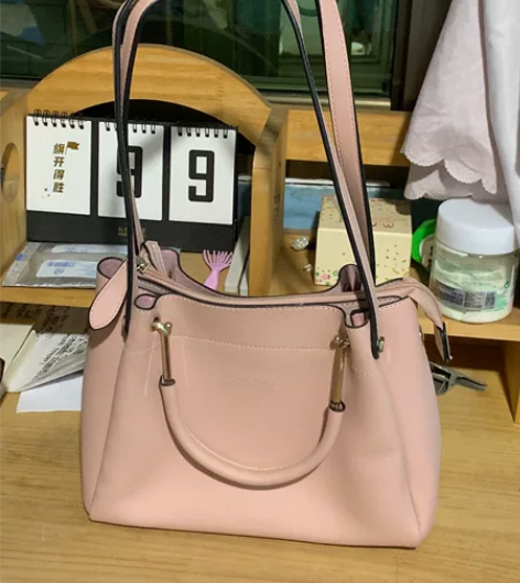 蜘蛛王包包女简约手提包时尚托特包通勤女包单...