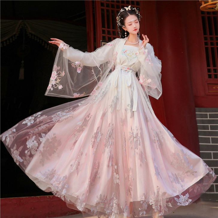 烟雨台 汉服女正品原创中国风2021新款仙...