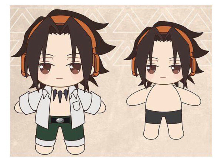 现货 通灵王 可动式 换装 毛绒 玩偶 麻...