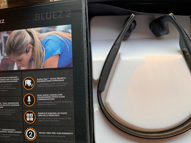 骨传导耳机 aftershokz2代