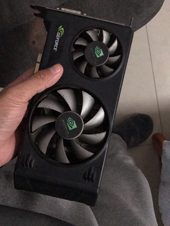 1060-3g显卡 电脑上换下来的卡,成色...