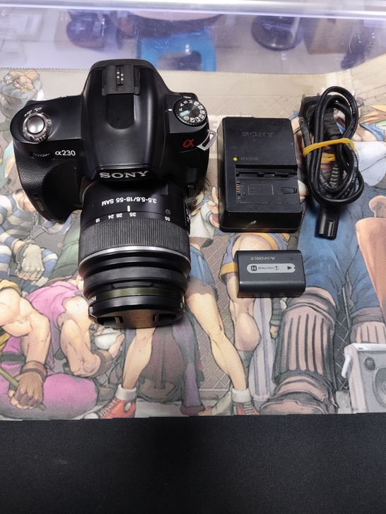 索尼a230套机单反 机身成色极品 配18...