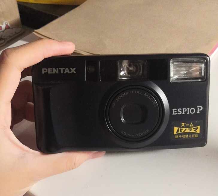 以前老爸在香港带回来的宾得相机，没怎么用过...