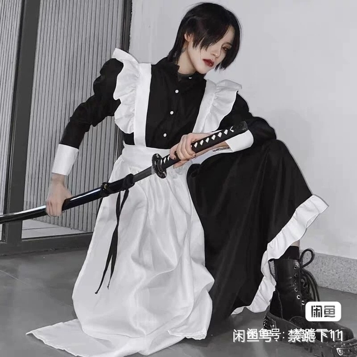 女仆装35包邮，标价出，全新 未拆包