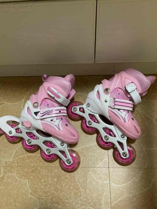 【特价包邮】溜冰鞋儿童全套装男童女童滑冰鞋...