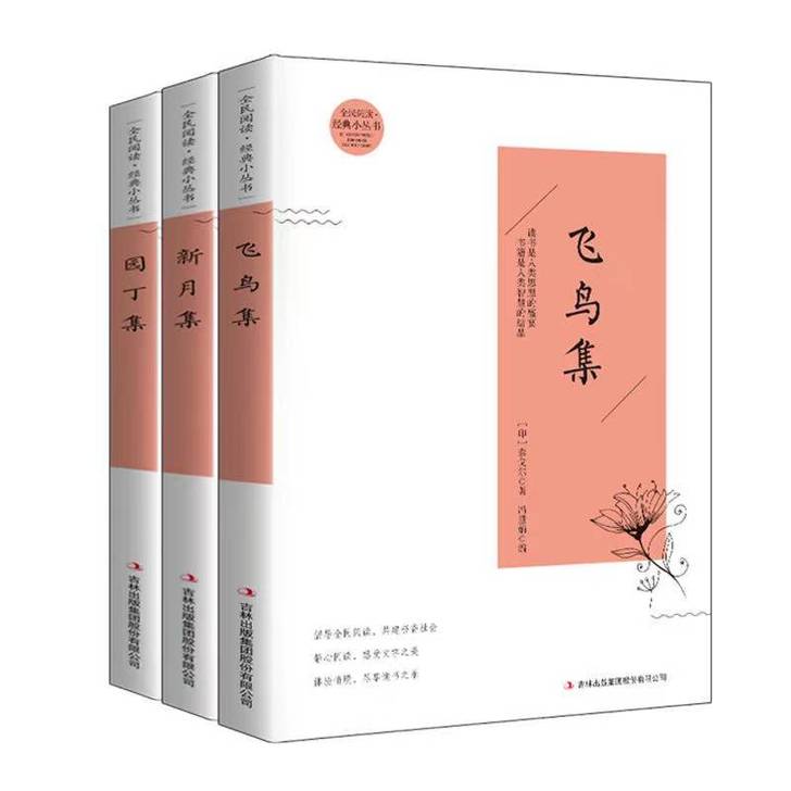 【全新】泰戈尔诗选诗集飞鸟集新月集园丁集原...